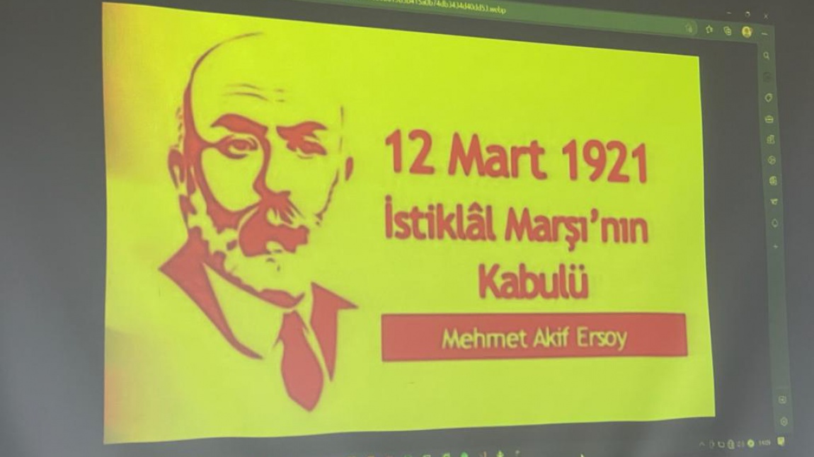 İSTİKLAL MARŞI'MIZIN KABULÜ 102. YILINDA